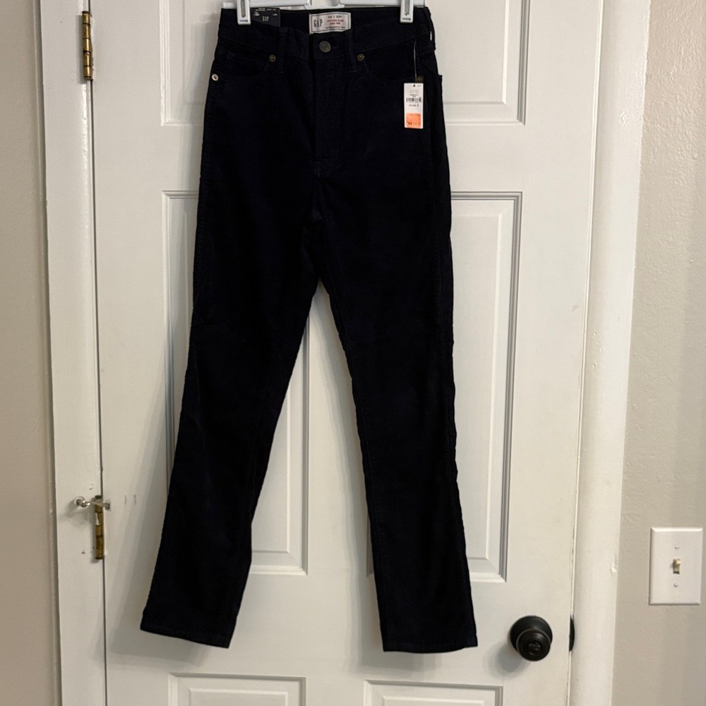 GAP Vintage Slim High Rise Corduroys